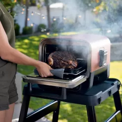 Ninja Woodfire Pizza Oven, 8-in-1 Outdoor Oven, 5 Pizza Settings, Smoker, Ninja Woodfire Technology, Electric - OO101