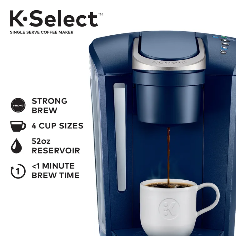 Navy Keurig K-Select Single-Serve K-Cup Pod Coffee Maker (Part number: 5000359892)