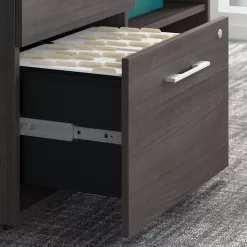 Bush Business Furniture Office 500 44.21'' Wide 2 - Drawer Filing Storage Cabinet - Storm Gray