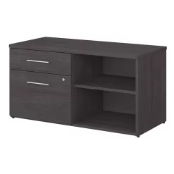 Bush Business Furniture Office 500 44.21'' Wide 2 - Drawer Filing Storage Cabinet - Storm Gray