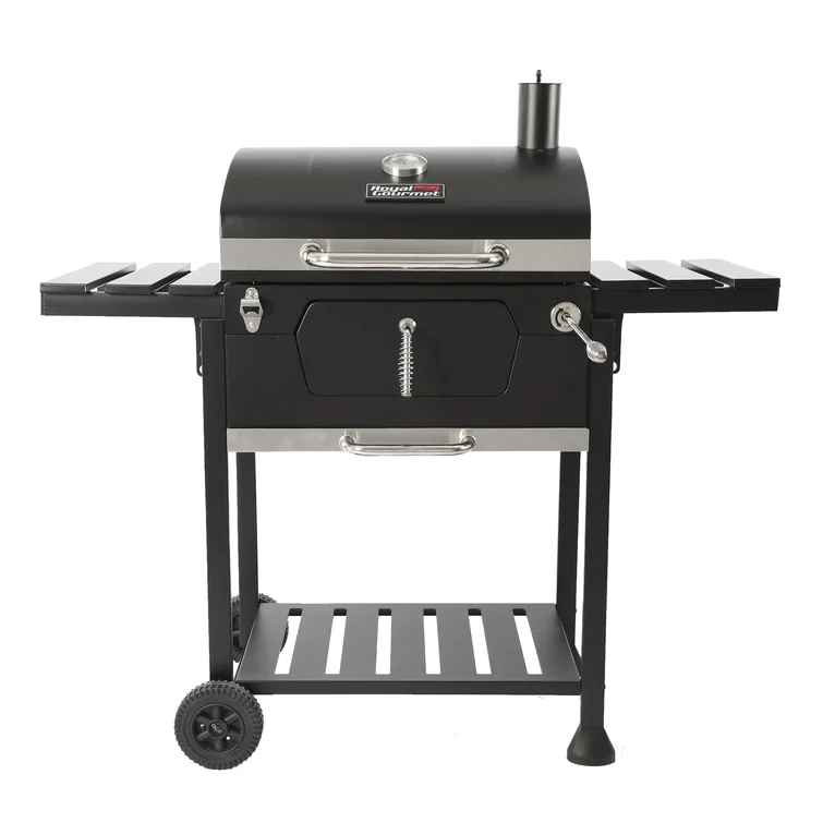 Royal Gourmet Built-In Barrel Charcoal Grill