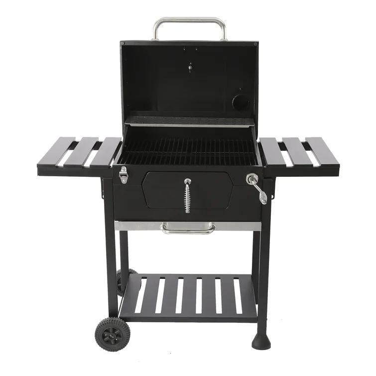 Royal Gourmet Built-In Barrel Charcoal Grill