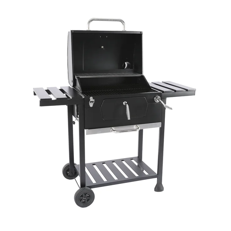 Royal Gourmet Built-In Barrel Charcoal Grill