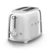 SMEG 50's Retro Style Aesthetic 2 Slice Toaster - Chrome