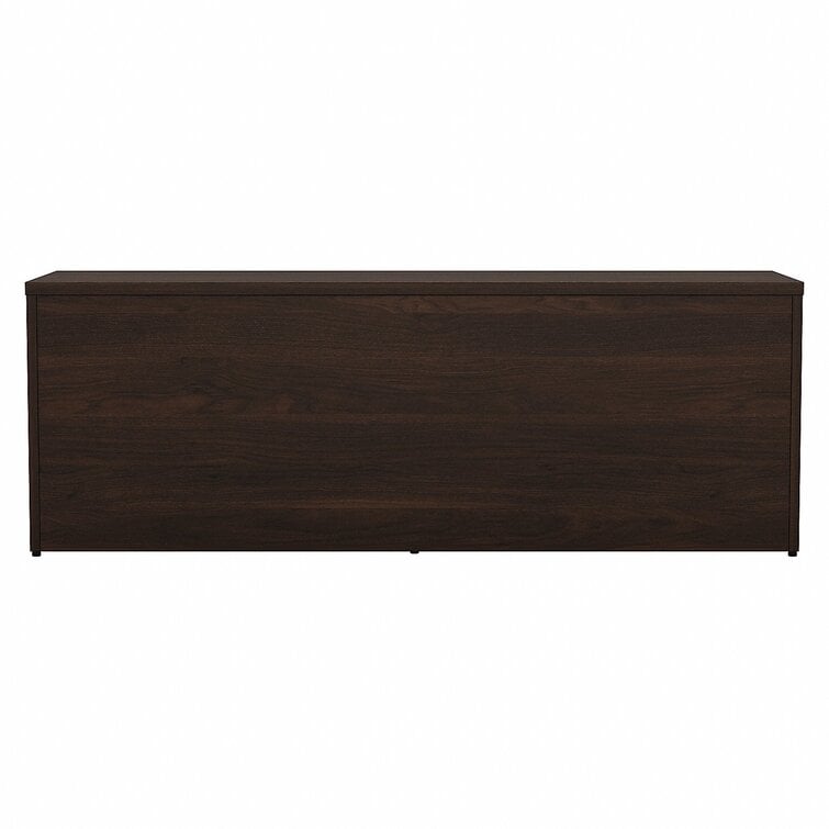 Bush Business Furniture Studio C 60'' Wide 2 - Shelf Credenza - Black Walnut