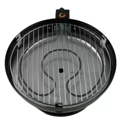 Americana 2120.4.111 Lock 'n Go Portable Electric Grill in Black