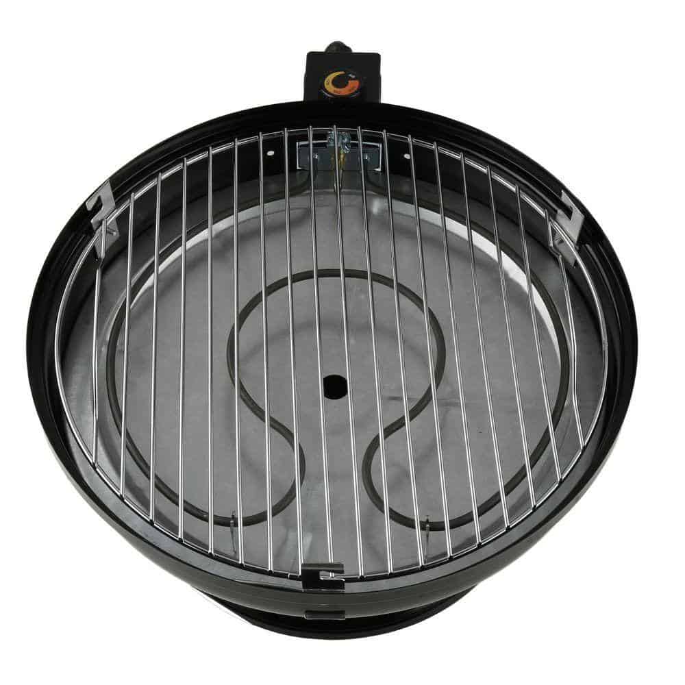Americana 2120.4.111 Lock 'n Go Portable Electric Grill in Black