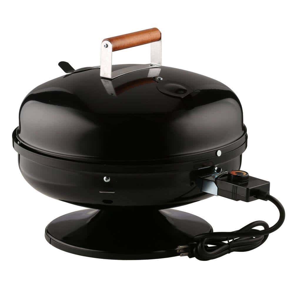 Americana 2120.4.111 Lock 'n Go Portable Electric Grill in Black