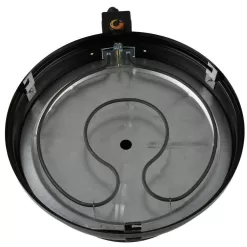 Americana 2120.4.111 Lock 'n Go Portable Electric Grill in Black