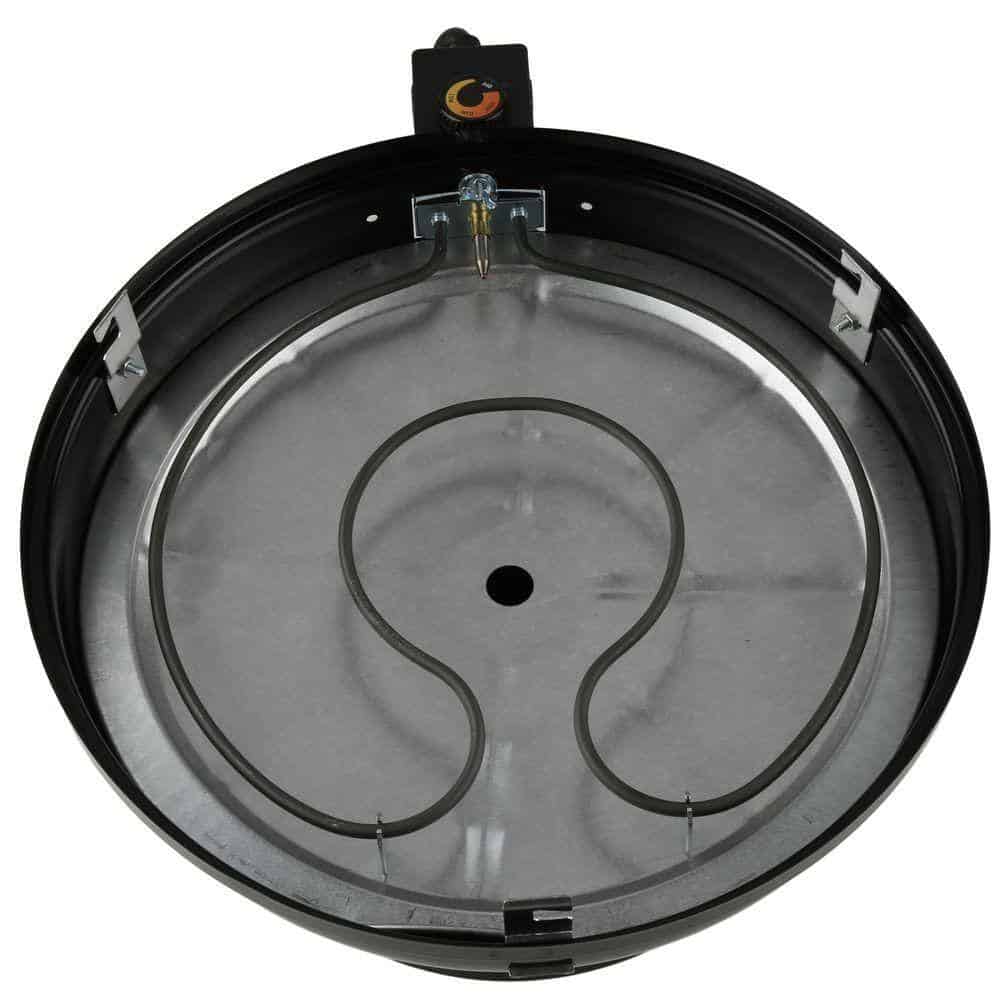 Americana 2120.4.111 Lock 'n Go Portable Electric Grill in Black