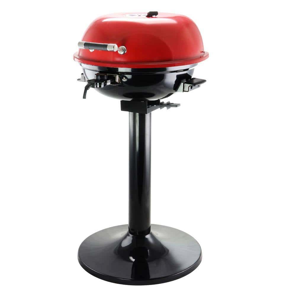 Better Chef 98589580M 15 in. Electric Barbecue Grill in Red