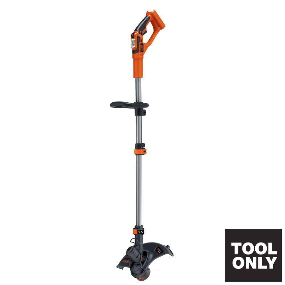 BLACK+DECKER LST136B 40V MAX Cordless Battery Powered 2-in-1 String Trimmer & Lawn Edger (Tool Only)