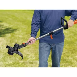BLACK+DECKER LST136B 40V MAX Cordless Battery Powered 2-in-1 String Trimmer & Lawn Edger (Tool Only)