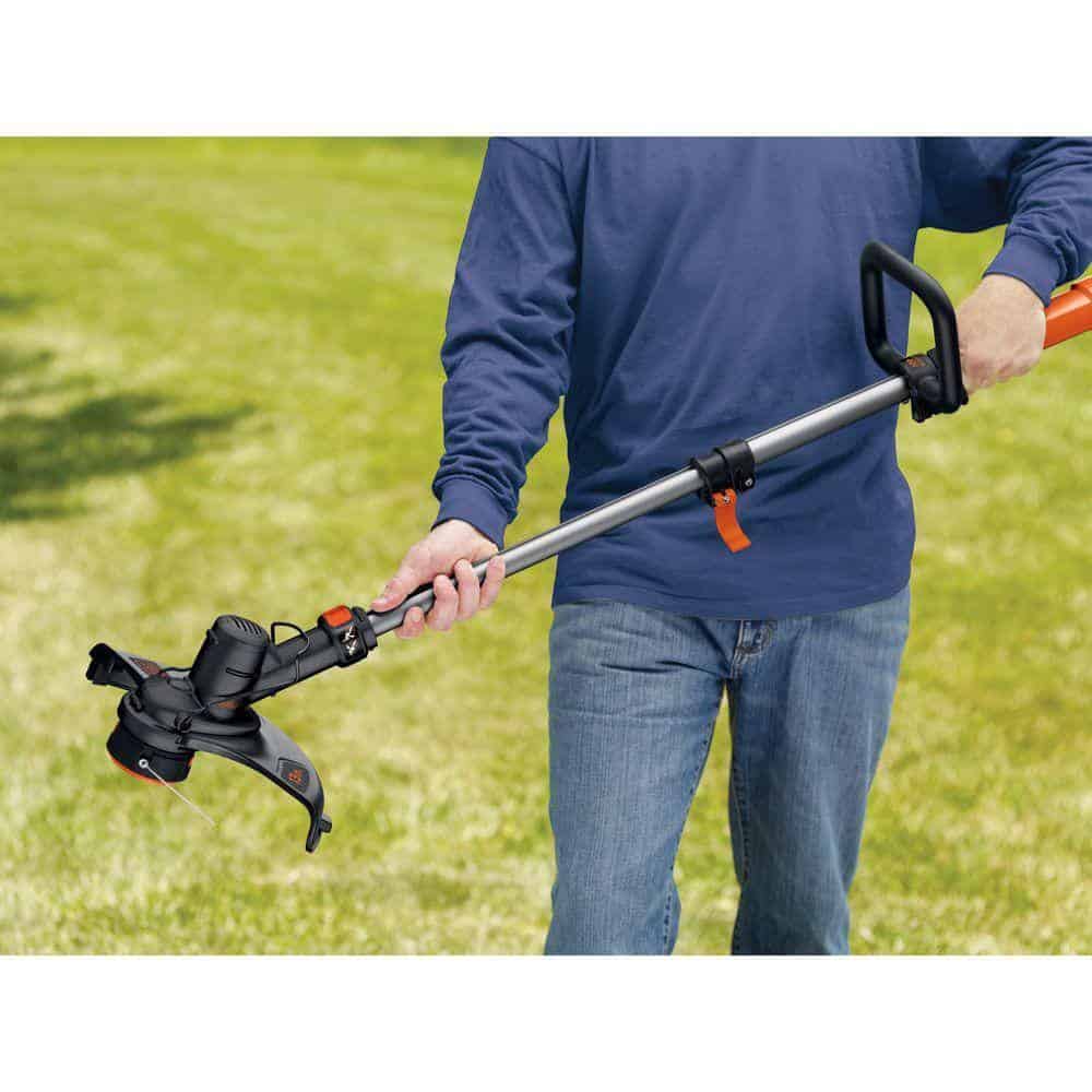 BLACK+DECKER LST136B 40V MAX Cordless Battery Powered 2-in-1 String Trimmer & Lawn Edger (Tool Only)