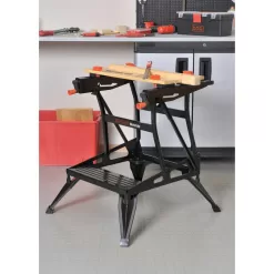 BLACK+DECKER Workmate 28.75 in. x 25.6 Folding Portable Workbench and Vise