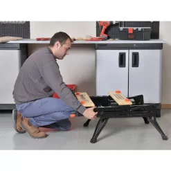 BLACK+DECKER Workmate 28.75 in. x 25.6 Folding Portable Workbench and Vise