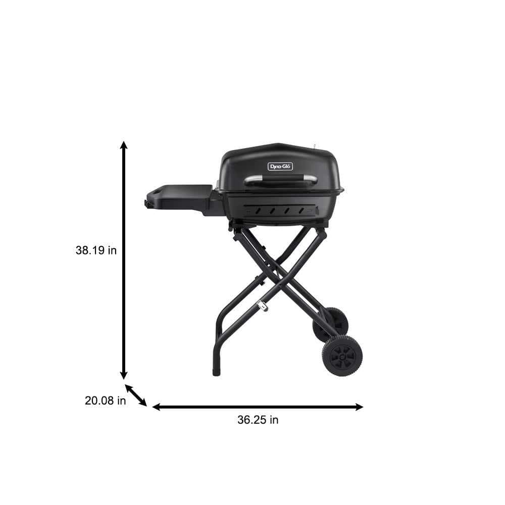 Dyna-Glo DGC313CNCP Portable Charcoal Grill in Black