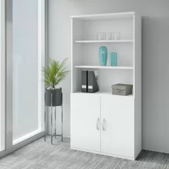 Bush Business Furniture Easy Office Standard Bookcase