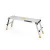 Gorilla Ladders 4 ft. x 12 in. x 20 in. Aluminum Slim-Fold Work Platform, 300 lbs. Load Capacity