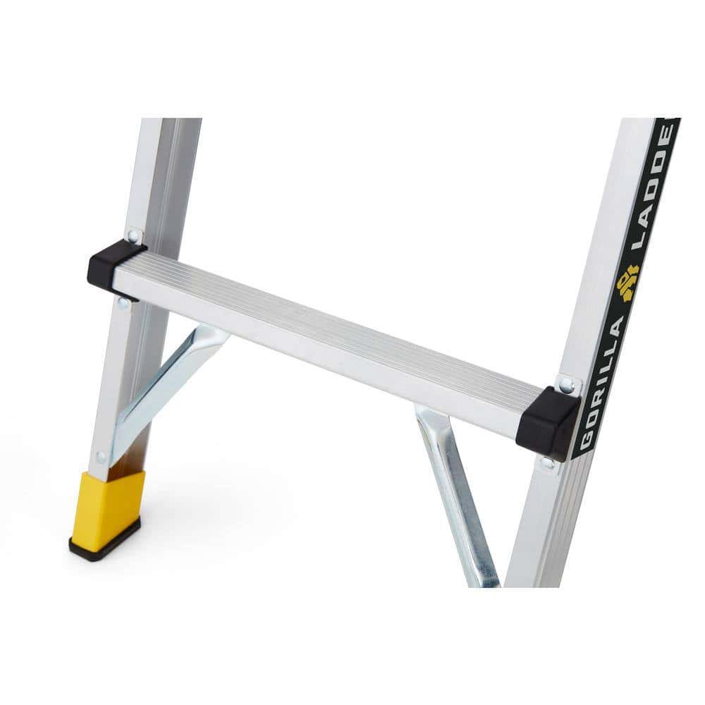 Gorilla Ladders 4 ft. x 12 in. x 20 in. Aluminum Slim-Fold Work Platform, 300 lbs. Load Capacity