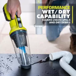 RYOBI PCL702B ONE+ 18V Cordless Wet/Dry Hand Vacuum (Tool Only)