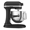 KitchenAid 7 Quart Bowl-Lift Stand Mixer, Cast Iron Black