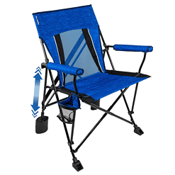 Kijaro Rok-it, Rocking Camp Chair - Maldives Blue