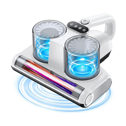JPHYLL Bed Vacuum Cleaner Mattress Vacuum with UV 16Kpa Suction HEPA Filter 253.7nm UV-C Light & 30000 Rpm, 500W, Corded