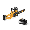 BEEDECK 12" Electric Chainsaw Cordless, 20V Battery Power Cordless Chain Saw, Battery Chainsaw with 4.0Ah Lithium ion Battery and Charger