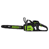 Greenworks 80V 18" Brushless Cordless Chainsaw (Great for Tree Felling, Limbing, Pruning, and Firewood) / 75+ Compatible Tools), Tool Only