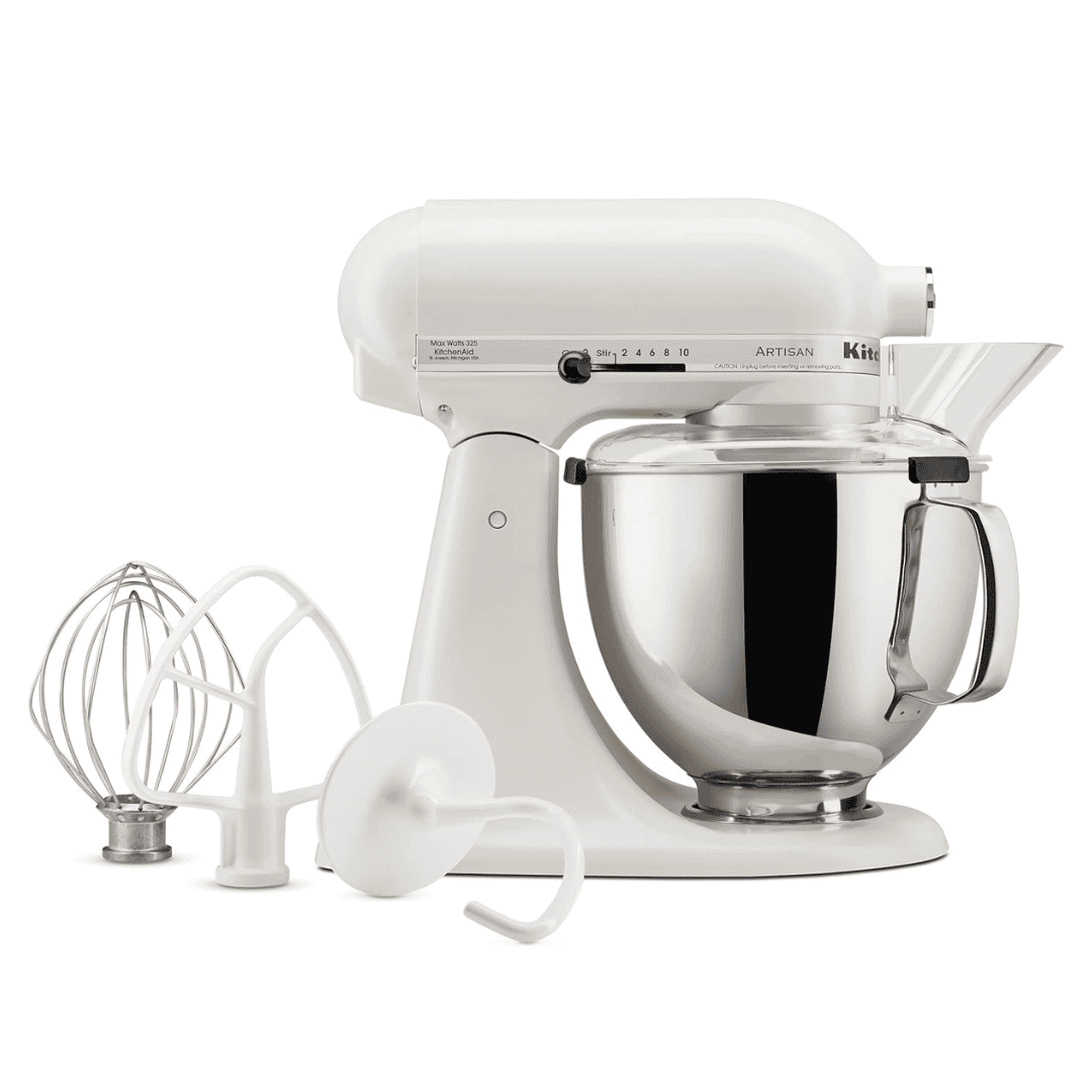 KitchenAid Artisan Series 5 Quart Tilt Head Stand Mixer, Porcelain