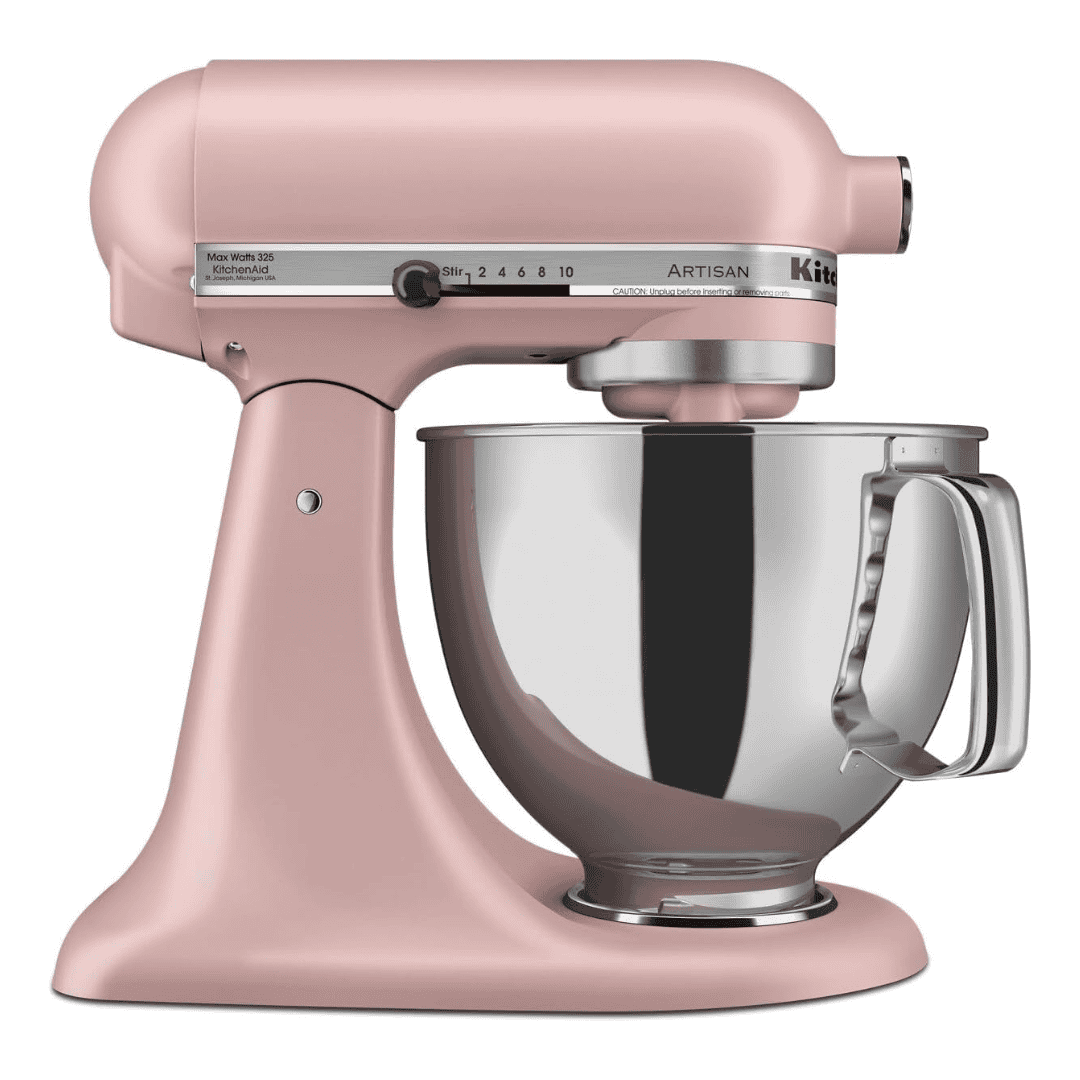 KitchenAid Artisan Series 5-Quart Tilt-Head Stand Mixer - KSM150PS, Dried Rose