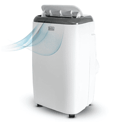 Black-Decker 5,000 BTU SACC/CEC (8,000 Btu Ashrae) Portable Air Conditioner with Remote Control