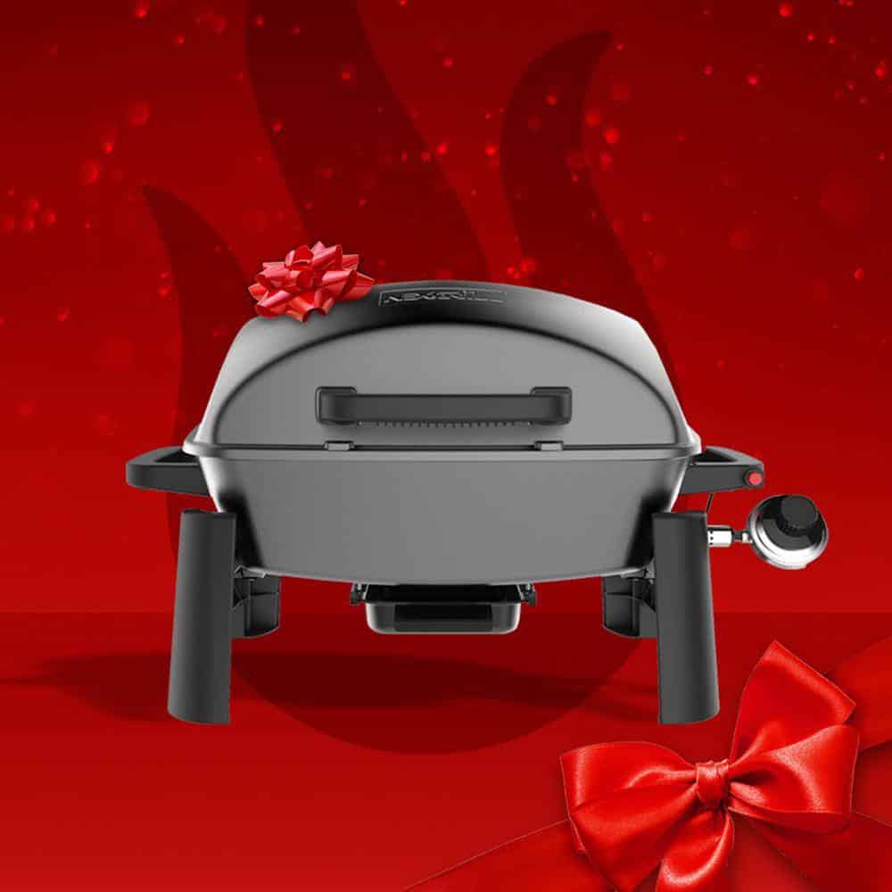 Nexgrill 820-BC002 1-Burner Portable Table Top Propane Gas Grill in Cast Aluminum