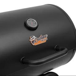 Outlaw Grills by Char-Griller 1016 Maverick Charcoal Grill in Black
