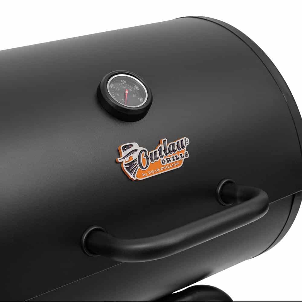 Outlaw Grills by Char-Griller 1016 Maverick Charcoal Grill in Black