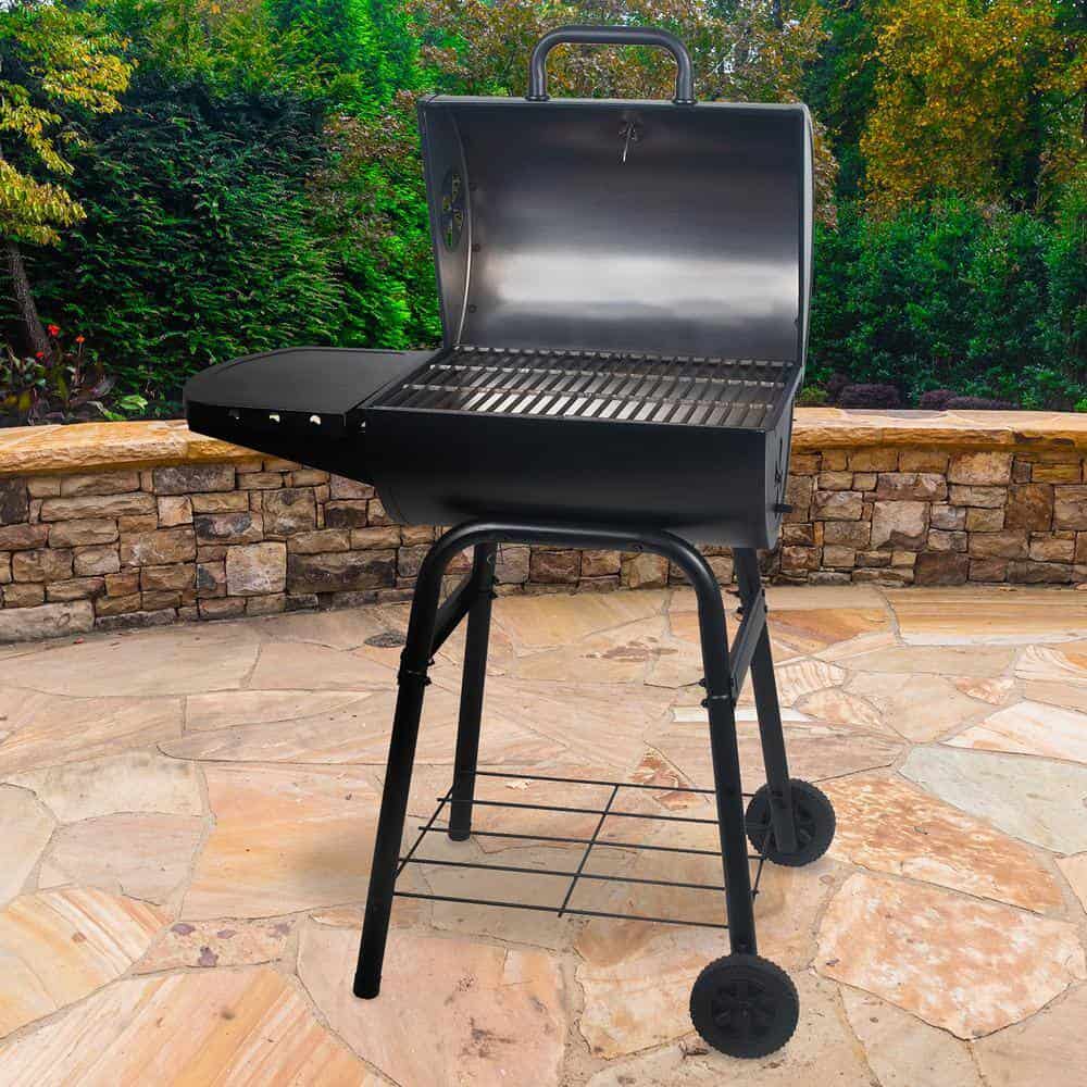 Outlaw Grills by Char-Griller 1016 Maverick Charcoal Grill in Black