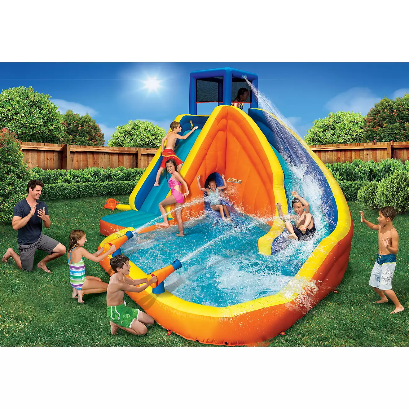 Banzai Sidewinder Falls Water Slide
