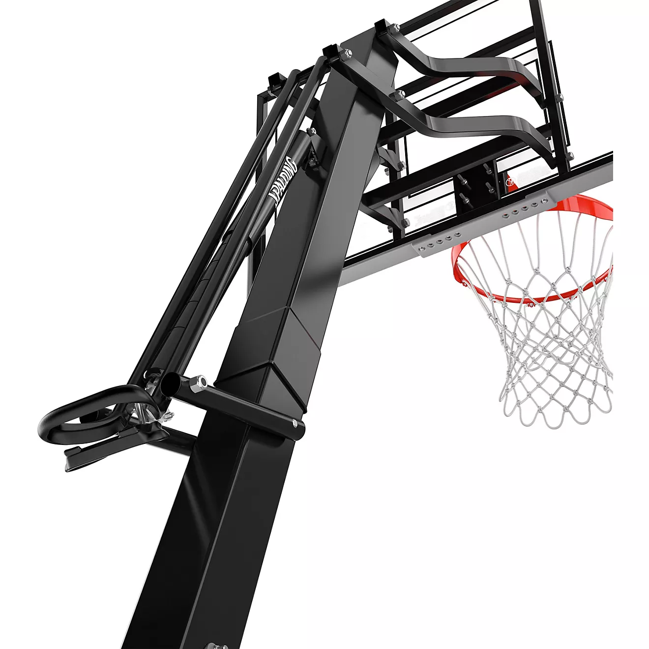 Spalding Accuglide 54 in Portable Acrylic Basketball Hoop