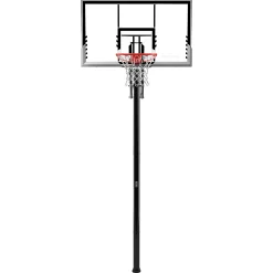 Spalding Pro Glide 54 in Inground Acrylic Basketball Hoop