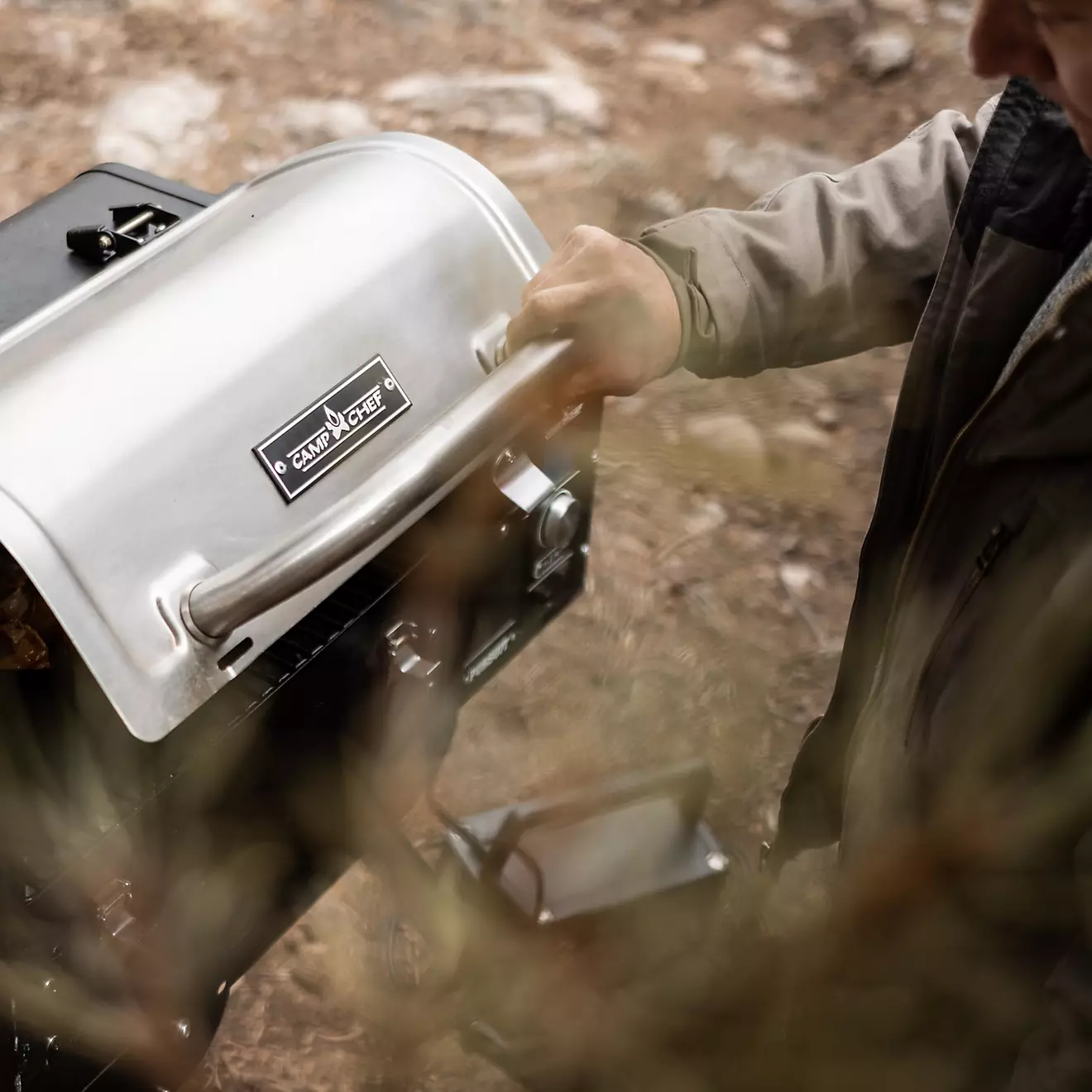 Camp Chef Pursuit 20 in Portable Pellet Grill