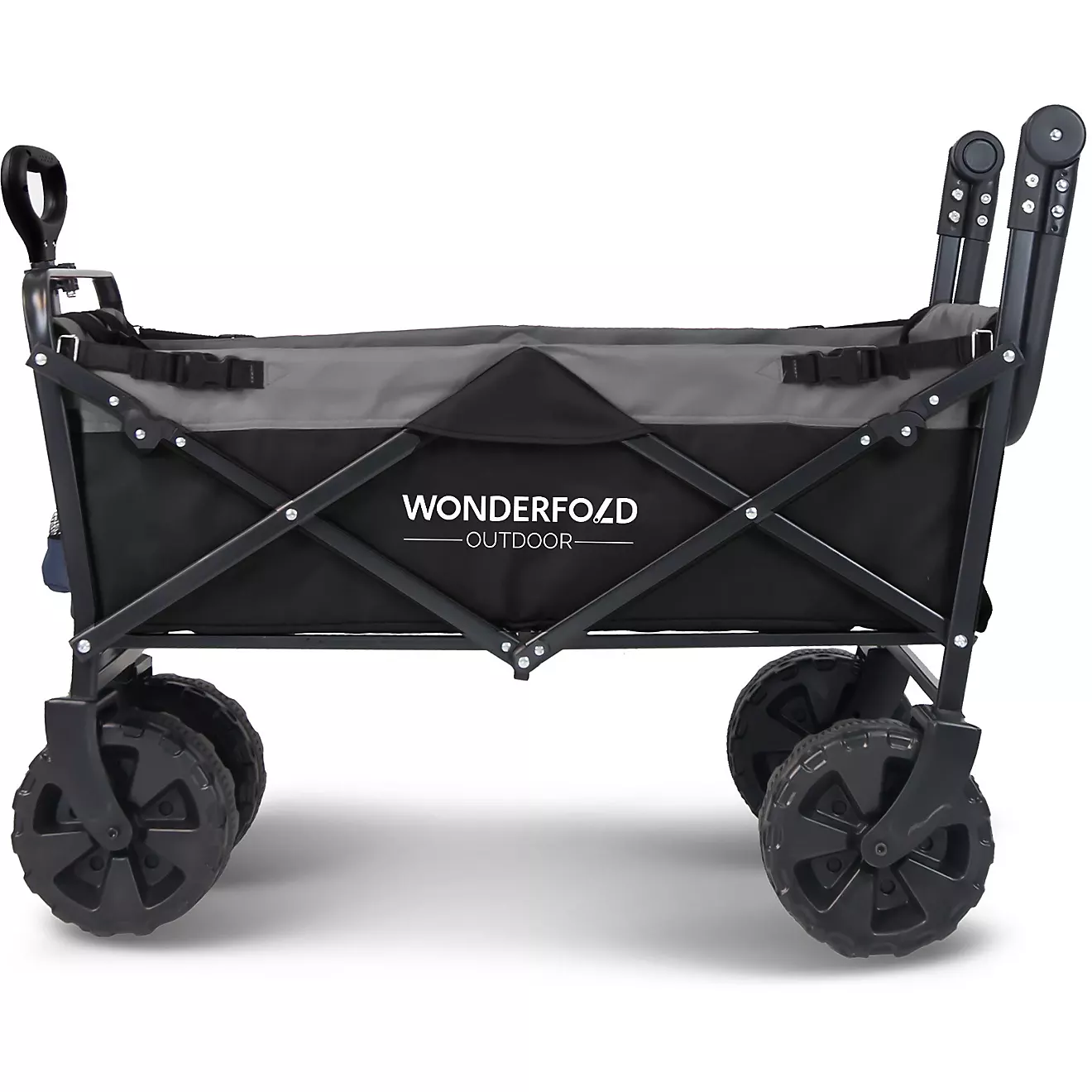 Wonderfold Wagon Push and Pull Beach Wagon - Black