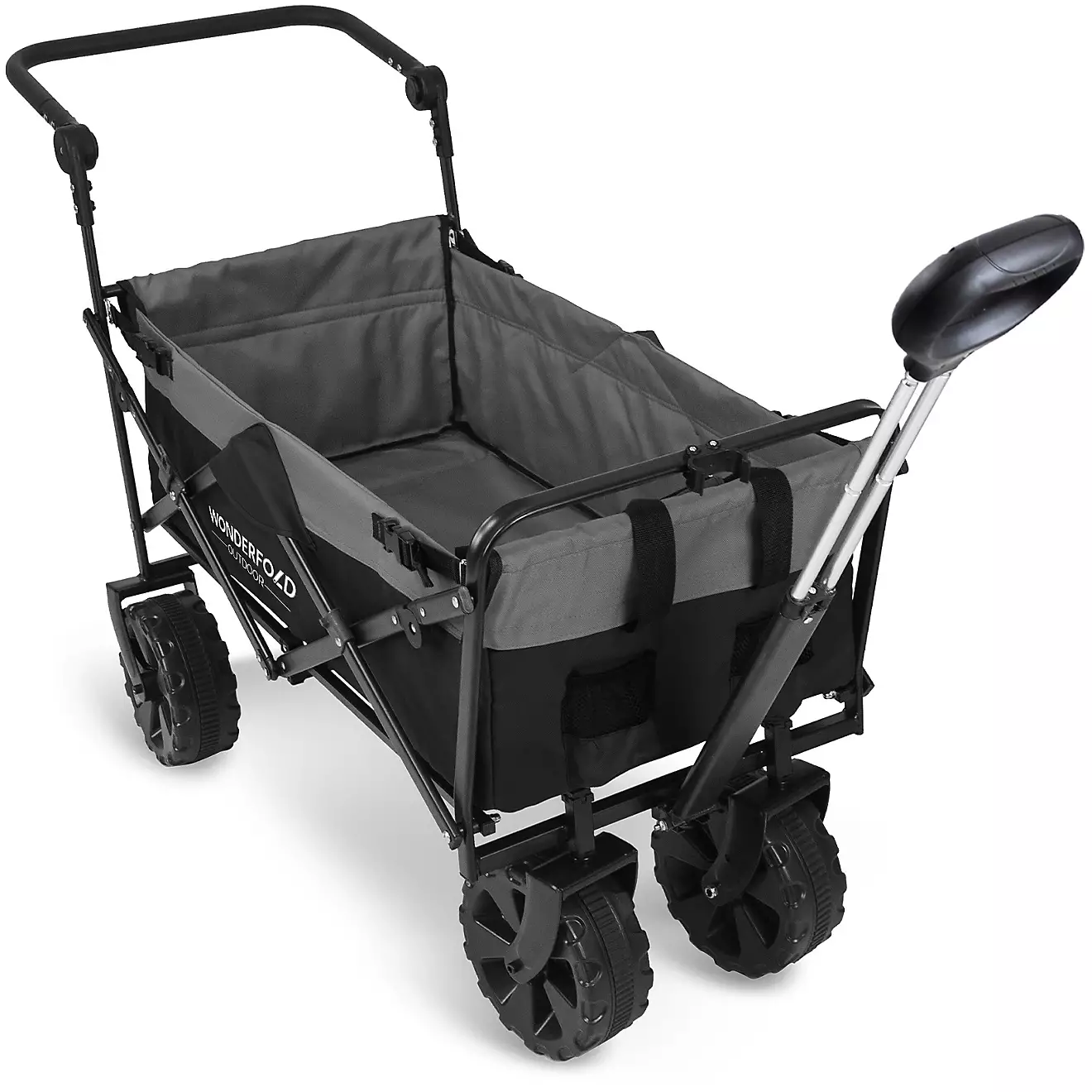 Wonderfold Wagon Push and Pull Beach Wagon - Black