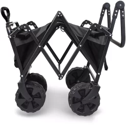 Wonderfold Wagon Push and Pull Beach Wagon - Black