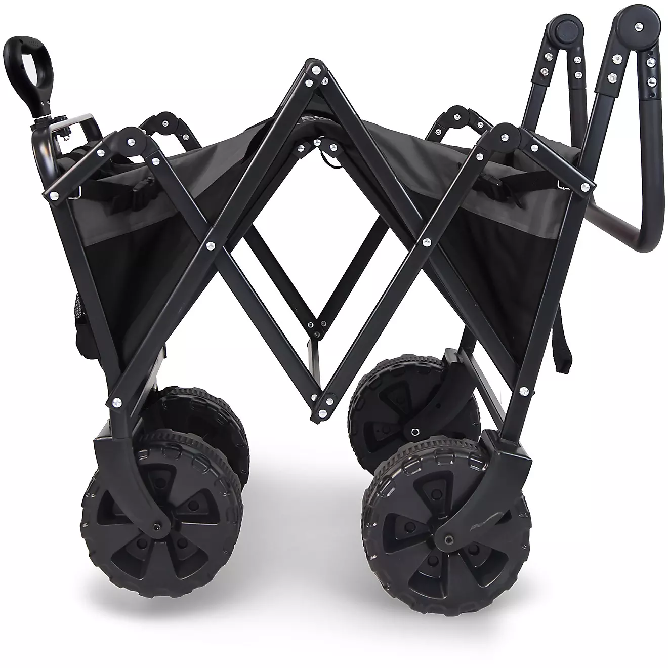 Wonderfold Wagon Push and Pull Beach Wagon - Black