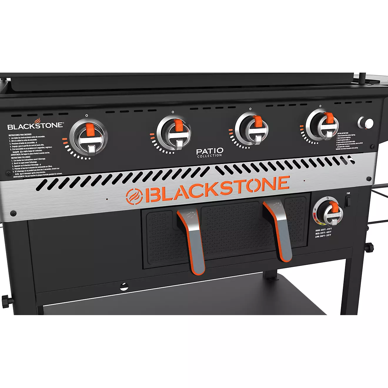 Blackstone 4-Burner Griddle Station and Air Fryer Combo - Image 4