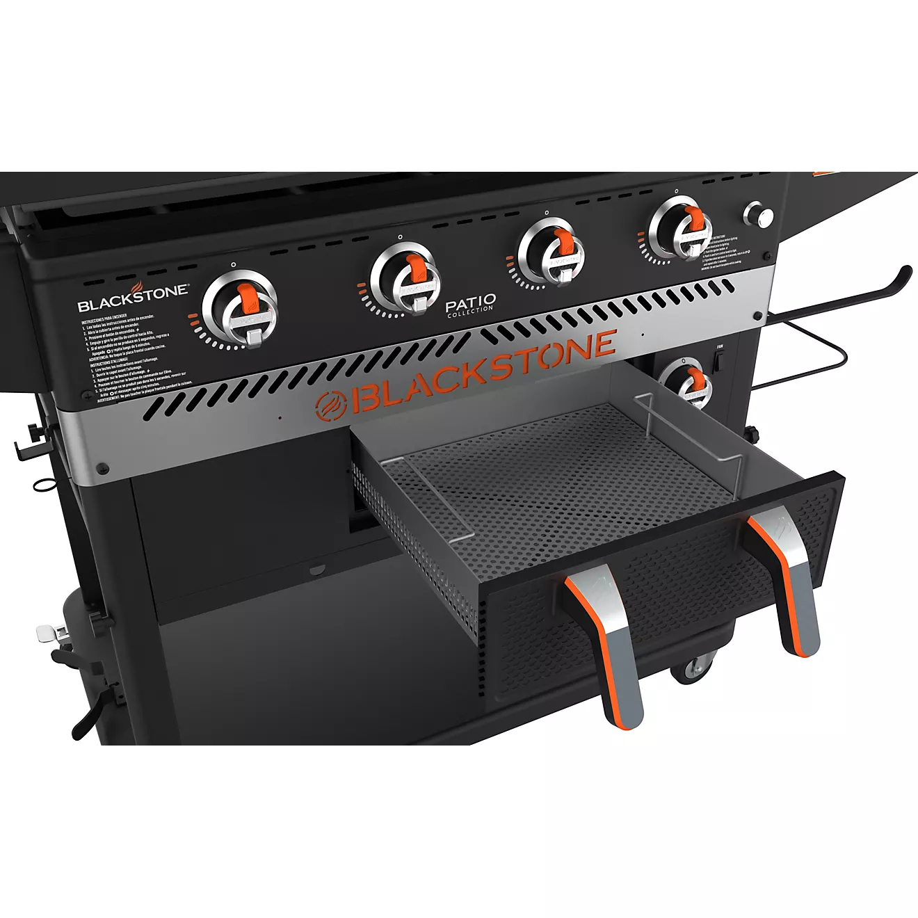 Blackstone 4-Burner Griddle Station and Air Fryer Combo - Image 3