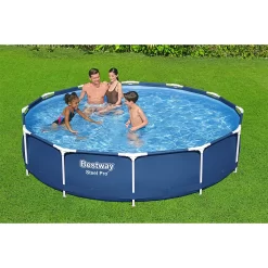 Bestway Steel Pro 12 ft x 30 in Above Ground Pool Set