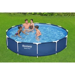 Bestway Steel Pro 12 ft x 30 in Above Ground Pool Set