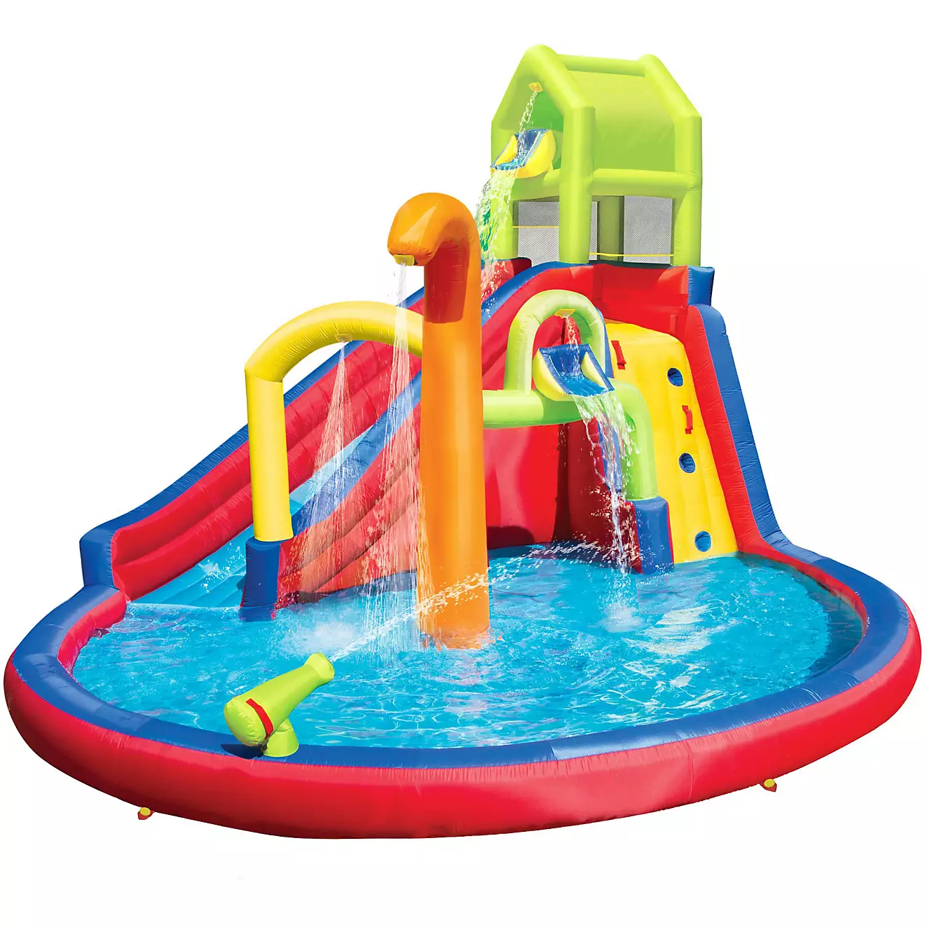 Banzai Drench Zone Water Park with Water Cannon